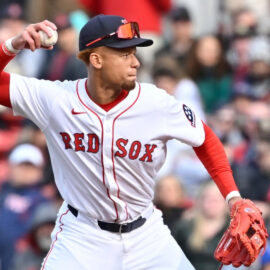 Boston Red Sox second baseman Kristian Campbell