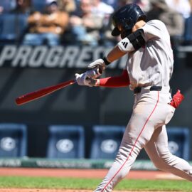 Boston Red Sox infielder Kristian Campbell
