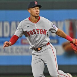 Boston Red Sox second baseman Kristian Campbell