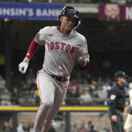 Boston Red Sox second baseman Kristian Campbell