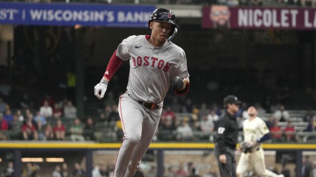 Boston Red Sox second baseman Kristian Campbell