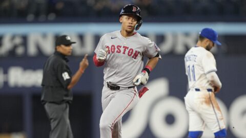 Boston Red Sox second baseman Kristian Campbell