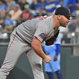 Boston Red Sox reliever Liam Hendriks