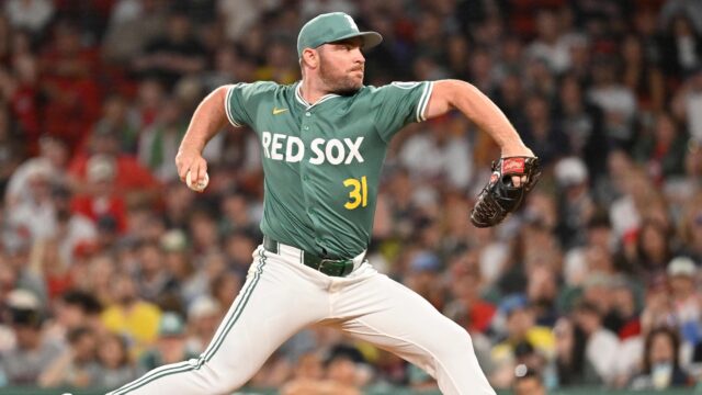 Boston Red Sox pitcher Liam Hendriks