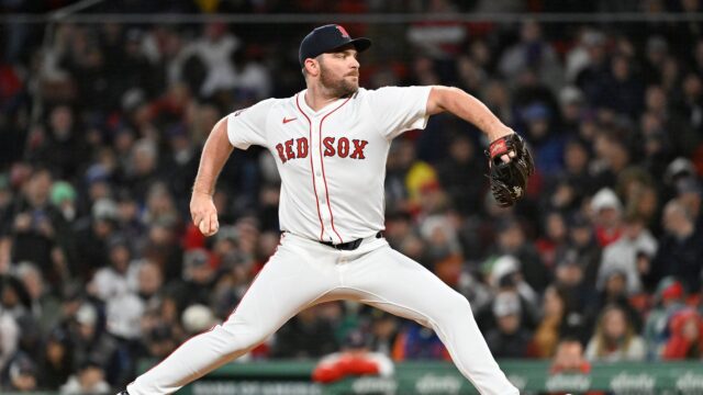 Boston Red Sox reliever Liam Hendriks