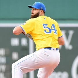 Boston Red Sox starting pitcher Lucas Giolito