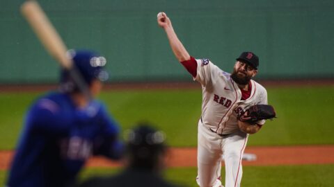 Boston Red Sox starting pitcher Lucas Giolito