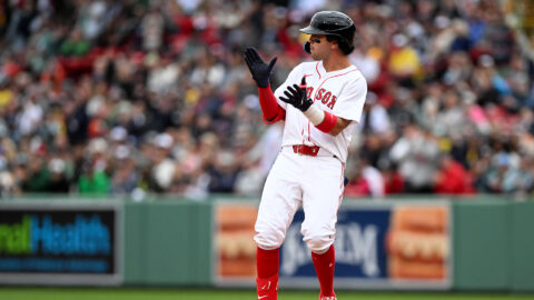 Boston Red Sox infielder Marcelo Mayer