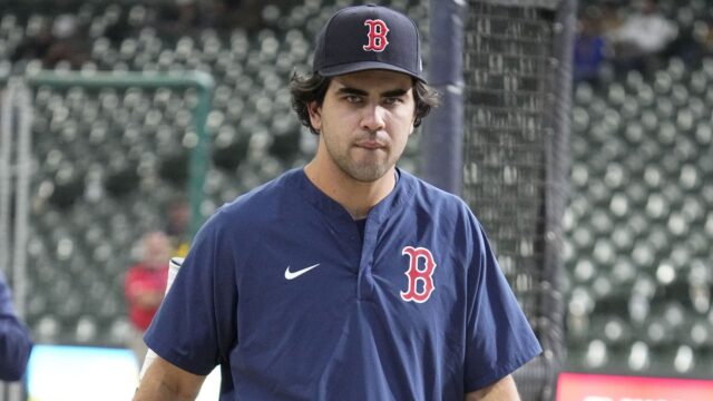 Boston Red Sox infielder Marcelo Mayer