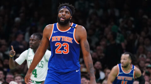 New York Knicks center Mitchell Robsinson