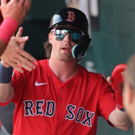 Boston Red Sox infielder Nick Sogard