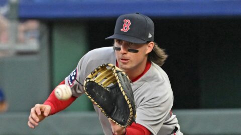 Boston Red Sox utility man Nick Sogard