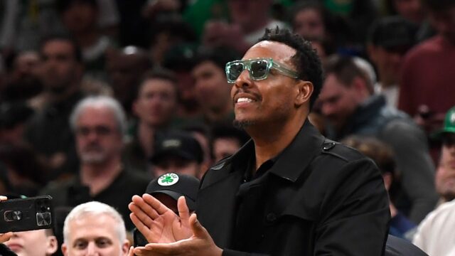 Former Boston Celtics forward Paul Pierce