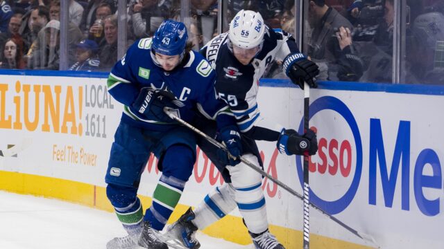 Former NHL draft No. 7 picks Quinn Hughes, Mark Scheifele