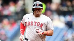 San Francisco Giants designated hitter Rafael Devers