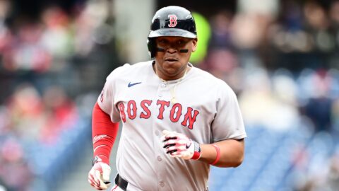 San Francisco Giants designated hitter Rafael Devers