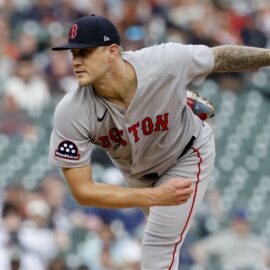 Boston Red Sox starting pitcher Tanner Houck