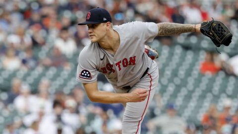 Boston Red Sox starting pitcher Tanner Houck