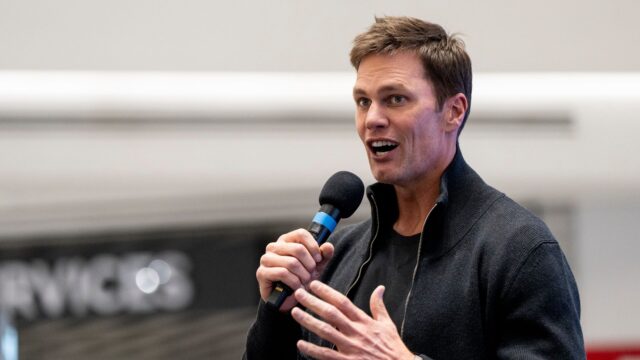 Former New England Patriots quarterback Tom Brady