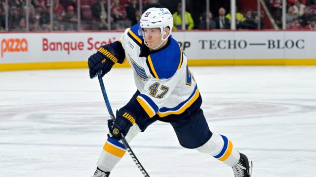 St. Louis Blues defenseman Torey Krug