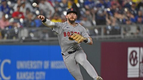 Boston Red Sox shortstop Trevor Story