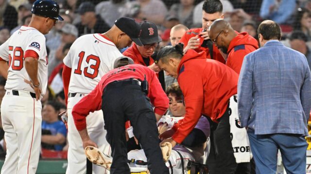 Boston Red Sox first baseman Triston Casas