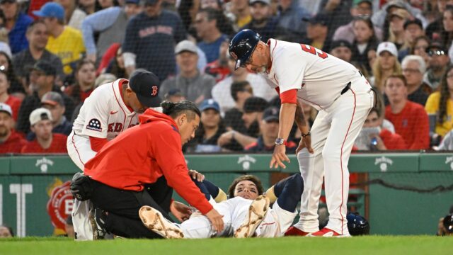 Boston Red Sox first baseman Triston Casas