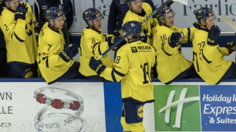 NHL draft prospect Victor Eklund