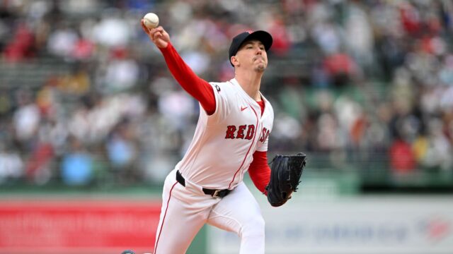 Boston Red Sox starting pitcher Walker Buehler