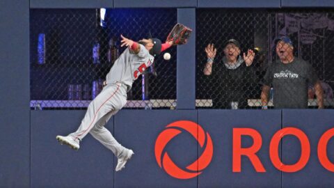 Boston Red Sox outfielder Wilyer Abreu