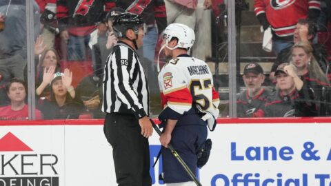 Florida Panthers forward Brad Marchand