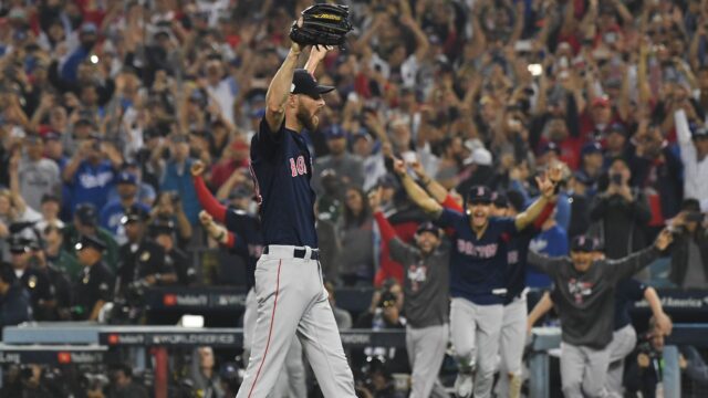 Boston Red Sox pitcher Chris Sale
