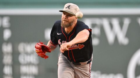 Atlanta Braves pitcher Chris Sale