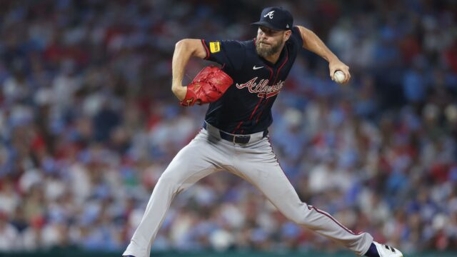 Atlanta Braves pitcher Chris Sale