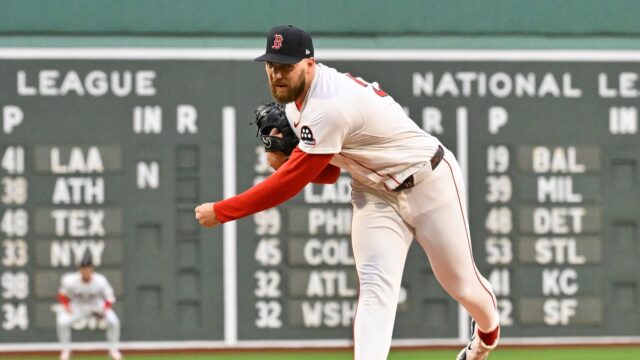 Boston Red Sox pitcher Garrett Crochet