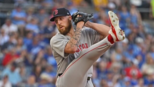 Boston Red Sox pitcher Garrett Crochet