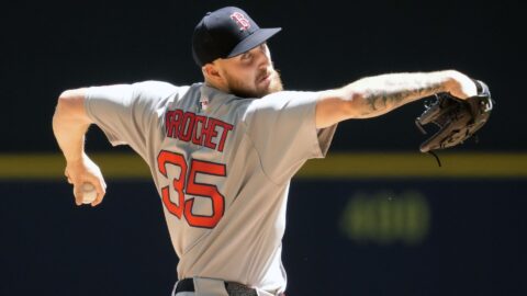 Boston Red Sox pitcher Garrett Crochet