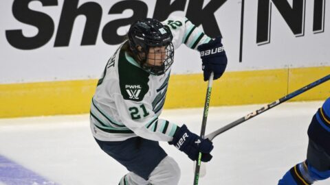 Boston Fleet forward Hilary Knight