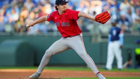 Boston Red Sox pitcher Hunter Dobbins