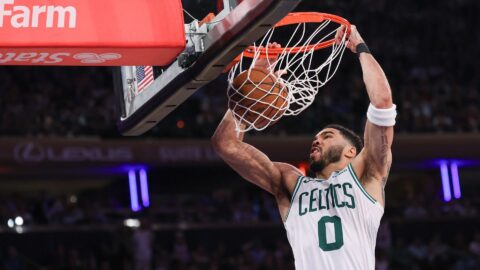 Boston Celtics forward Jayson Tatum