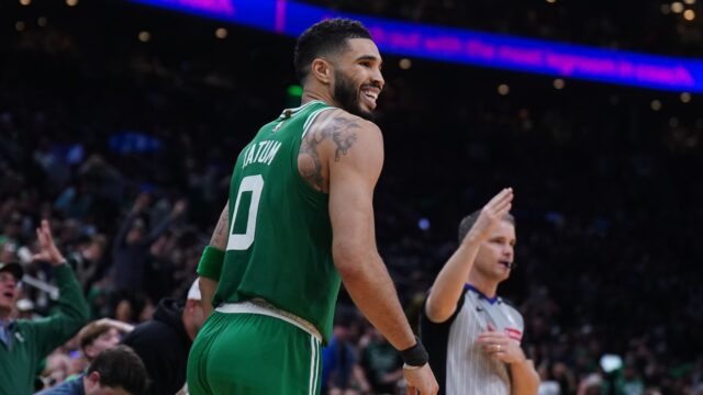 Boston Celtics forward Jayson Tatum