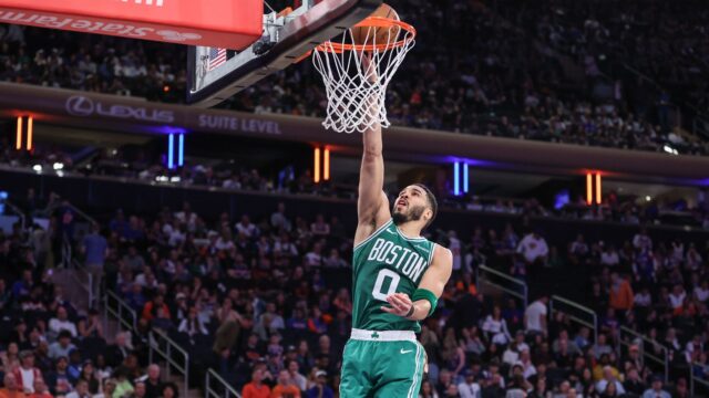 Boston Celtics forward Jayson Tatum
