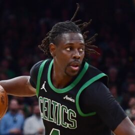 Boston Celtics guard Jrue Holiday