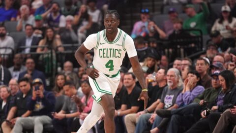 Boston Celtics guard Jrue Holiday