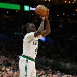 Boston Celtics guard Jrue Holiday