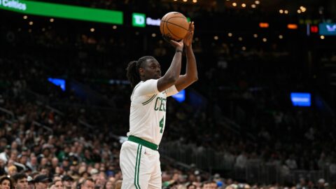 Boston Celtics guard Jrue Holiday