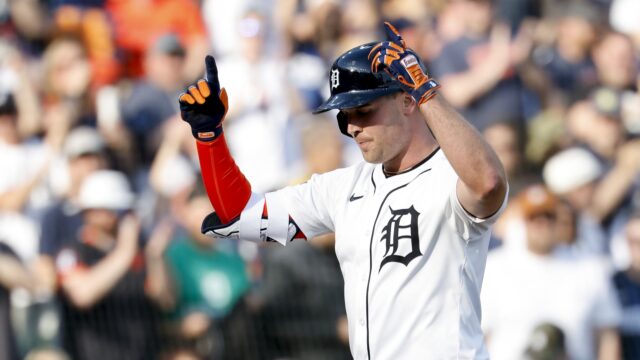 Detroit Tigers outfielder Kerry Carpenter