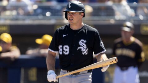Chicago White Sox catcher Kyle Teel