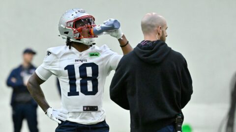 New England Patriots wide receiver Kyle Williams