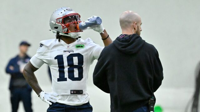 New England Patriots wide receiver Kyle Williams